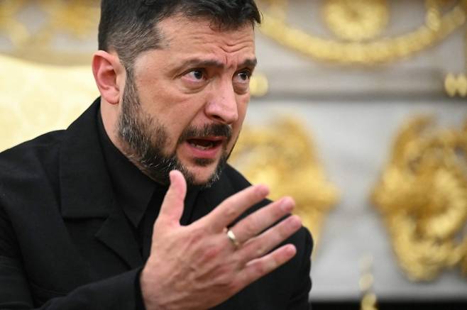 볼로디미르 젤렌스키 우크라이나 대통령 자료사진. AFP 연합뉴스