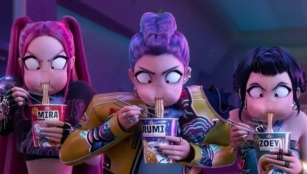 사진=넷플릭스 '케이팝 데몬 헌터스' 장면