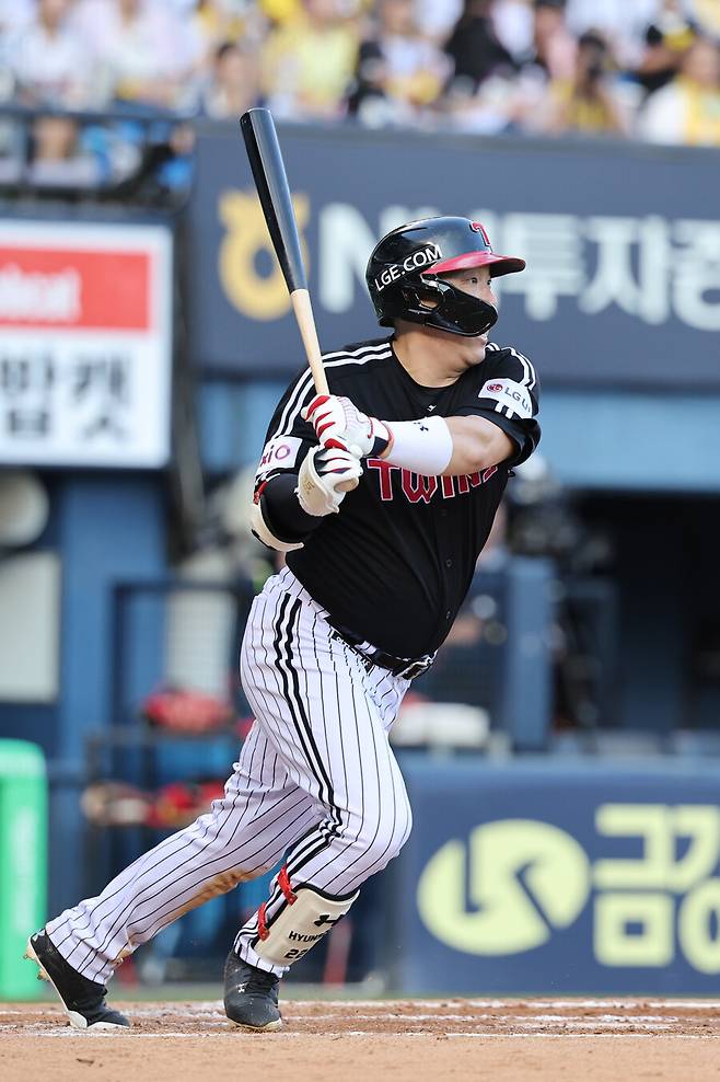 ▲ LG 김현수 ⓒ 연합뉴스