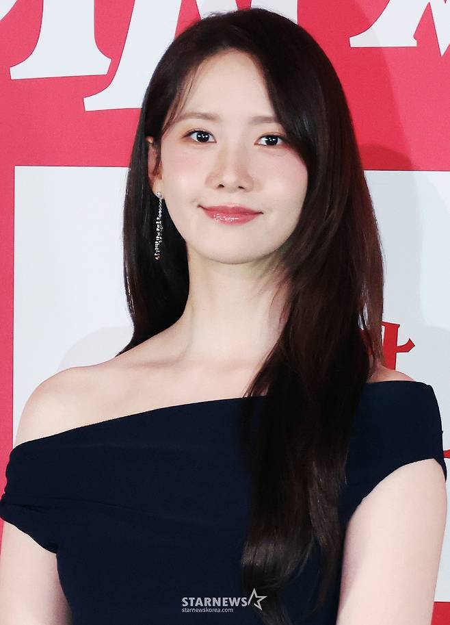 배우 임윤아가 6일 오후 서울 CGV용산아이파크몰에서 진행된 영화 '악마가 이사왔다'(감독 이상근) 언론배급시사회 및 기자간담회에 참석해 포즈를 취하고 있다.  새벽마다 악마로 깨어나는 선지(임윤아)를 감시하는 기상천외한 아르바이트에 휘말린 청년 백수 길구(안보현)의 고군분투를 담은 악마 들린 코미디 ‘악마가 이사왔다’는 오는 13일 개봉한다. /2025.08.06 /사진=이동훈 photoguy@