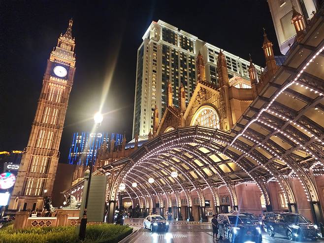 런더너 야경 [사진/성연재 기자]
