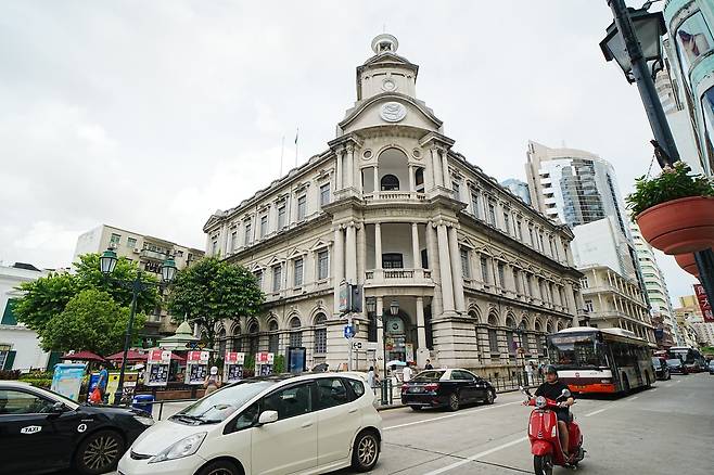 포르투갈 흔적이 많이 남은 마카오 시내 [사진/성연재 기자]