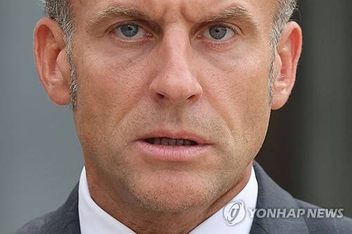 에마뉘엘 마크롱 프랑스 대통령 [AFP 연합뉴스 자료사진. 재판매 및 DB 금지]