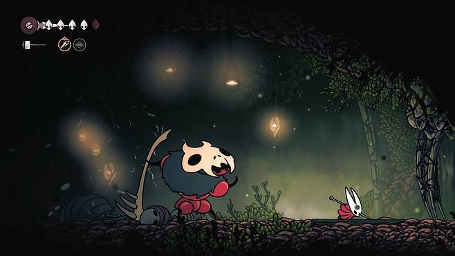 - 보스를 처치하면 뼈의 바닥 마을로 가서 의뢰(서브 퀘스트)를 받는다