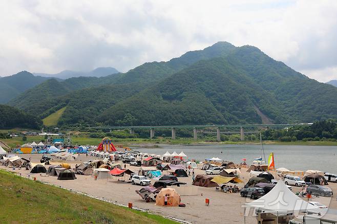 2024년 6월에 열린 ‘2024 인제 캠프레이크 페스티벌’ 현장. (기사 내용과 관련없음) (인제군 제공)