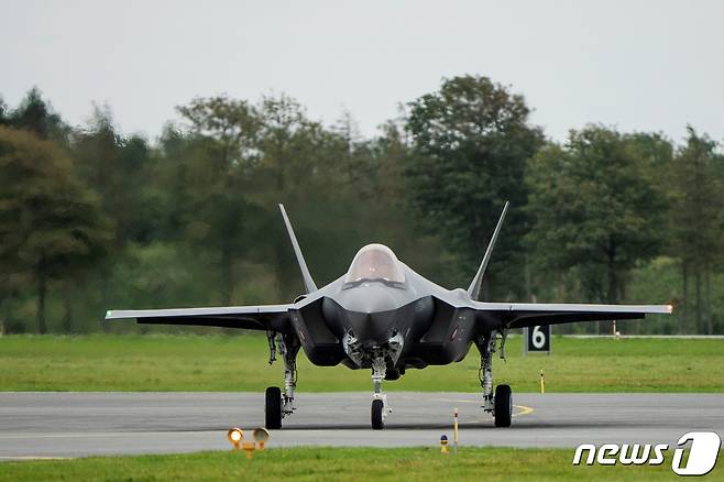 F-35 전투기의 모습. 2023.10.1. ⓒ 로이터=뉴스1 ⓒ News1 김성식 기자