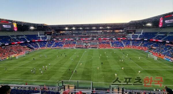 오는 7일 한국과 미국의 남자 축구대표팀 평가전이 열릴 미국 뉴저지주 해리슨의 스포츠 일러스트레이티드 스타디움 전경. ⓒ스포츠한국 김성수 기자