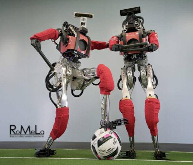 로멜라연구소 휴머노이드 로봇 아르테미스 (사진=로멜라연구소)