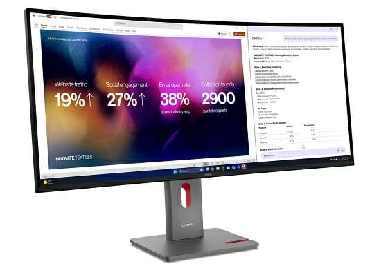 씽크비전 P40WD-40 모니터. (사진=레노버)