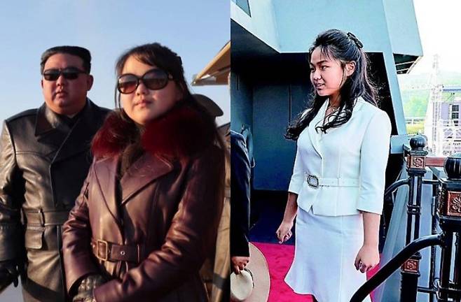 김정은 북한 국무위원장 딸 주애. 평양 노동신문=뉴스1