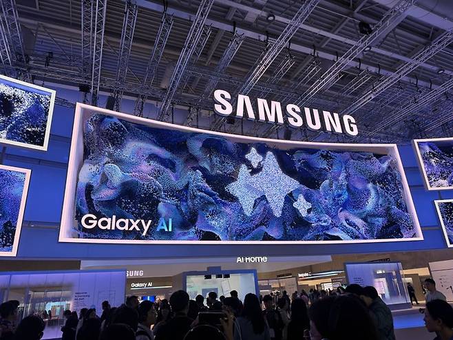 삼성전자 IFA 2025 부스 전경. 사진=임수빈 기자
