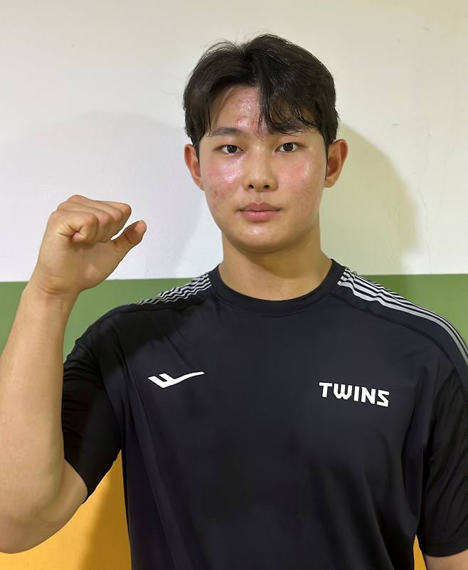 LG 신인 투수 김영우. 수원=이형석 기자&nbsp;