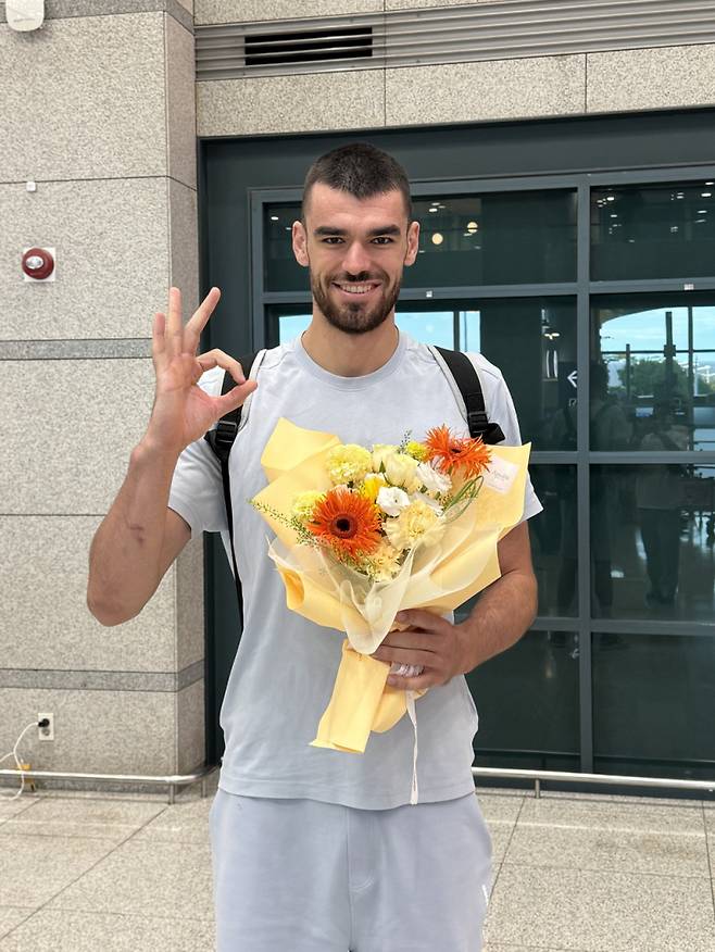 디미타르 디미트로프. OK저축은행 배구단 제공