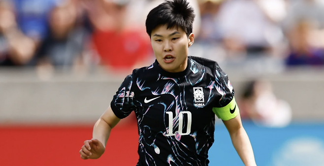 지소연. 버밍엄시티 홈페이지 캡처