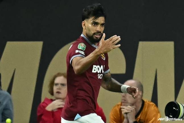 웨스트햄 유나이티드 미드필더 루카스 파케타. /AFPBBNews=뉴스1