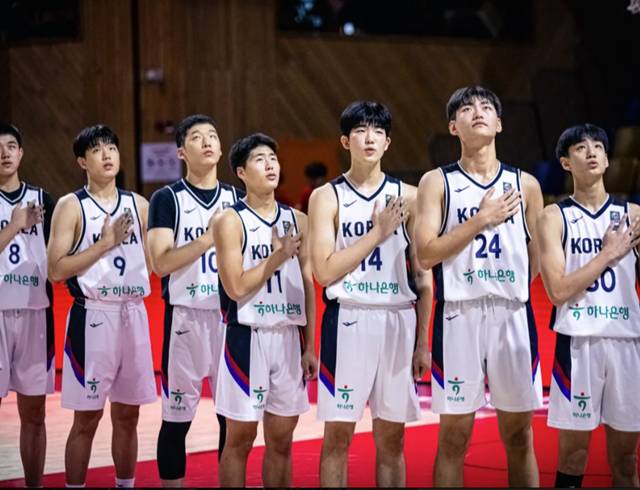 16세 이하 남자농구 대표팀. /사진=FIBA 홈페이지