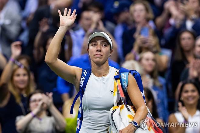 제시카 페굴라 [로이터=연합뉴스] Mandatory Credit: Mike Frey-Imagn Images