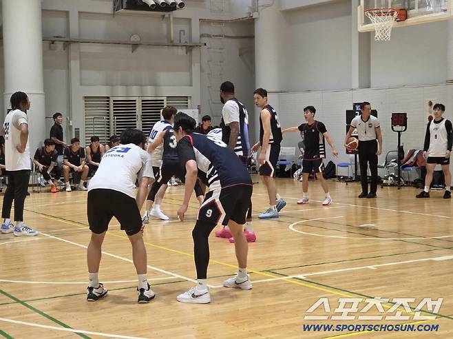 KCC 연습 경기장면. 나고야=류동혁 기자