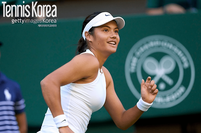 올해 윔블던에서 활약하는 라두카누