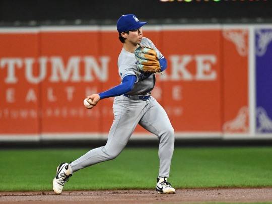 6일 볼티모어전에서 2루수로 출전한 다저스 김혜성. 사진[Imagn Images=연합뉴스]