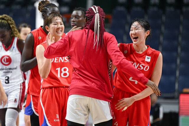 덴소 선수단./WKBL