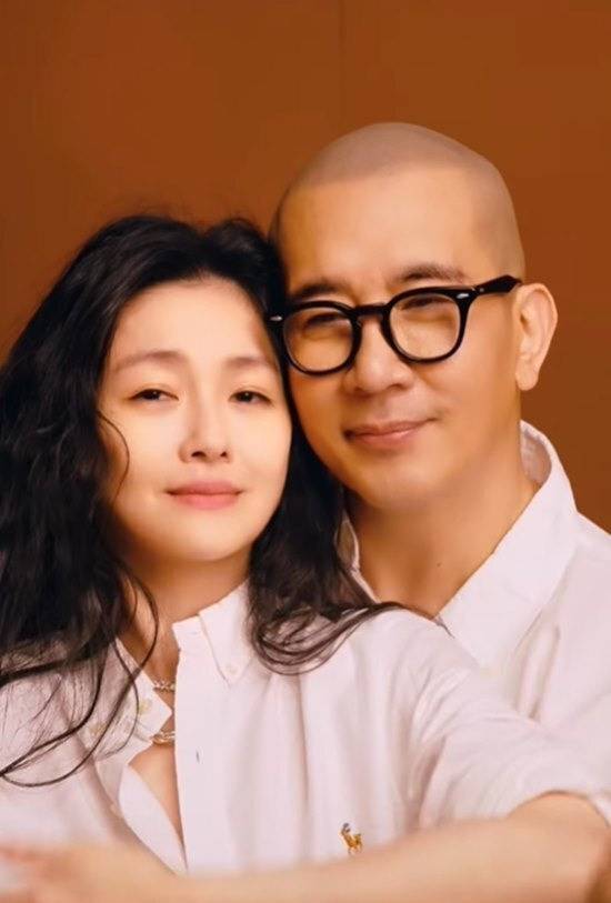 고 서희원과 구준엽.[뉴시스]