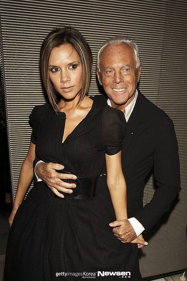 빅토리아 베컴, 조르지오 아르마니