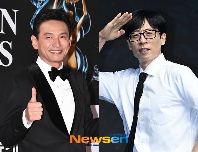 황정민, 유재석 /사진=뉴스엔DB