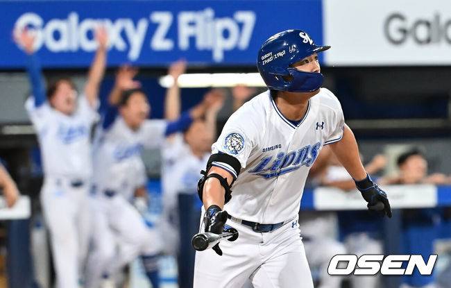 [OSEN=대구, 이석우 기자] 삼성 라이온즈 구자욱 050 2025.09.03 / foto0307@osen.co.kr