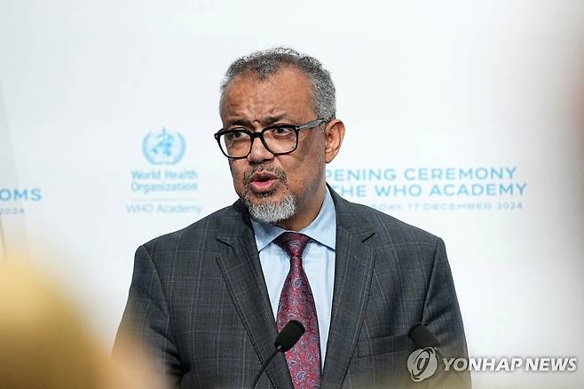WHO 사무총장 [로이터 연합뉴스 자료사진]