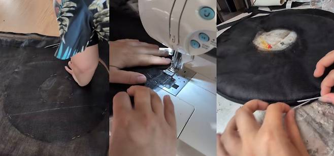 [틱톡 이용자 'quenouillee' 영상 캡처. 재판매 및 DB 금지]