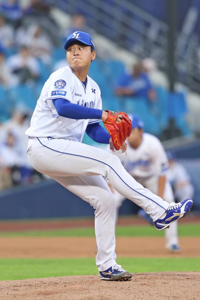 삼성 라이온즈의 이승현. 삼성 제공