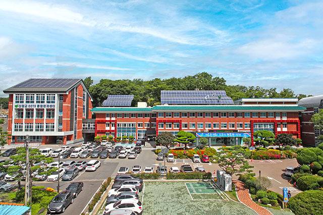 산청군청 전경./산청군/