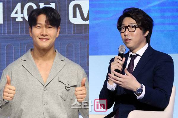 김종국(왼쪽)과 대도서관(사진=이데일리 DB)