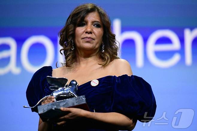 '힌드의 목소리' 카우타르 벤 하니야 감독 ⓒ AFP=뉴스1