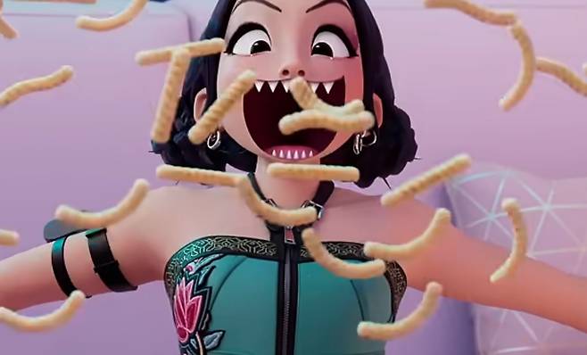 넷플릭스 애니메이션 ‘케이팝 데몬 헌터스’ (넷플릭스 캡처)