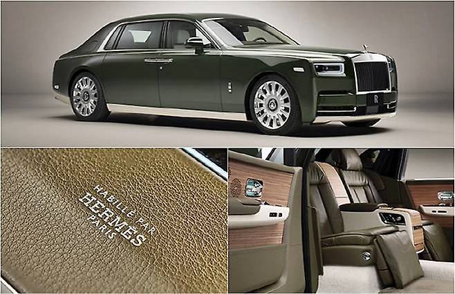 롤스로이스 에르메스 에디션 [사진출처=롤스로이스/편집=최기성 매경 디지털뉴스룸 기자]