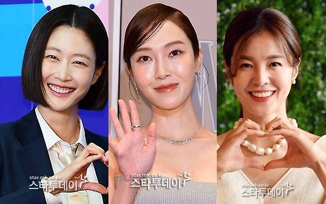 모델 이현이, 가수 제시카, 배우 김성은. 사진| 스타투데이 DB