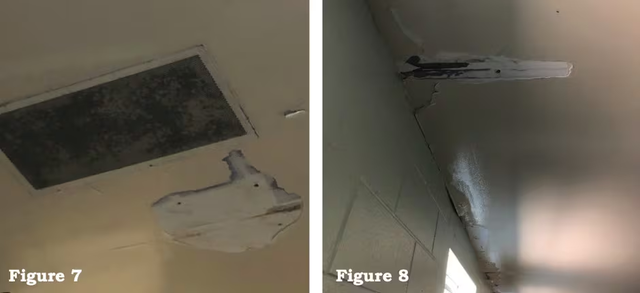 미국 국토안보부(DHS) 감찰 보고서에 나온 폭스턴 이민자 구금시설 내부 사진. DHS