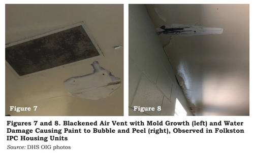 한국인 구금된 미국 이민 당국 시설 내부 [2021년 11월 16일 촬영된 내부 모습, 연합뉴스 제공]