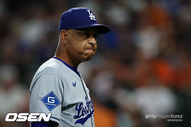 [사진] 데이브 로버츠 감독 ⓒGettyimages(무단전재 및 재배포 금지)