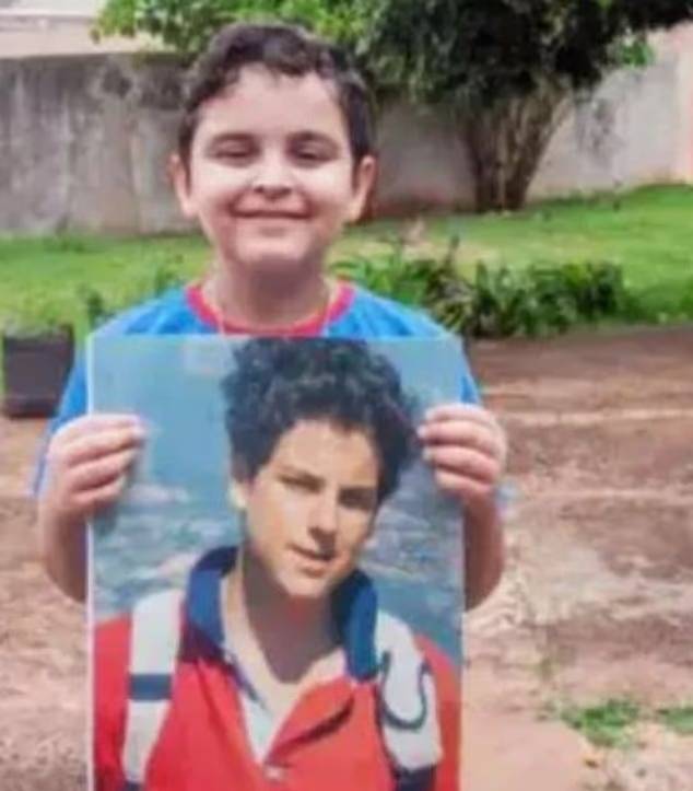 카를로 아쿠티스의 첫 번째 기적 사례로 언급된 브라질 소년 마테우스 비아나. 그는 희귀 췌장 기형을 앓다가 2013년 아쿠티스의 성유물에 기도한 뒤 완치된 것으로 전해진다. 사진=현지 언론 캡처