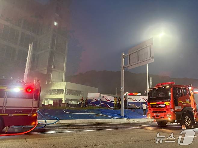 양주 물류창고 화재 현장(독자 제공. 재판매 및 DB 금지)/뉴스1