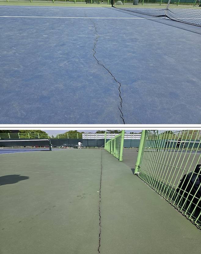 올림픽 테니스장 18번 코트