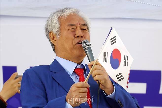 전광훈 사랑제일교회 목사. ⓒ데일리안 홍금표 기자