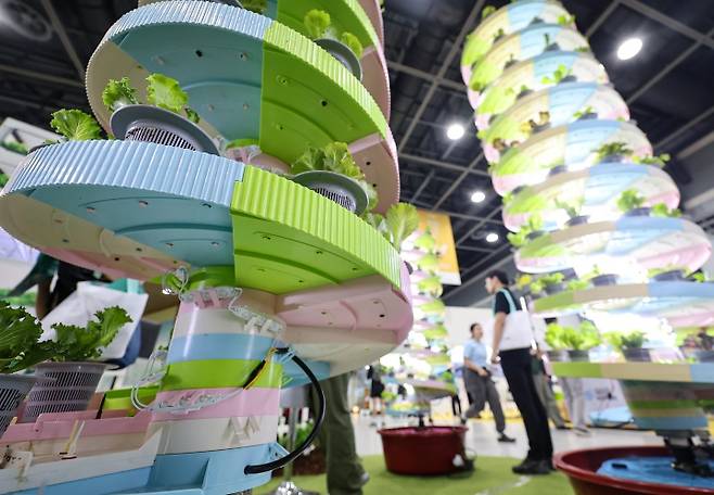 '2024 대한민국 농업박람회' 모습.(ⓒ뉴스1, 무단 전재-재배포 금지)