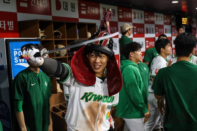 키움 히어로즈 송성준이 8월 월간 MVP로 선정됐다. 키움 제공