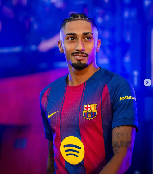 FC 바르셀로나 공격수 하피냐. [사진 = 인스타그램 @raphinha]