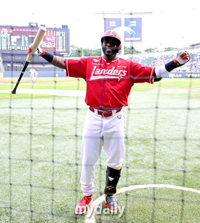 SSG 랜더스 기예르모 에레디아./마이데일리