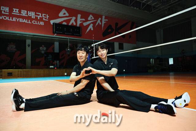 신영철 감독과 이민규./곽경훈 기자